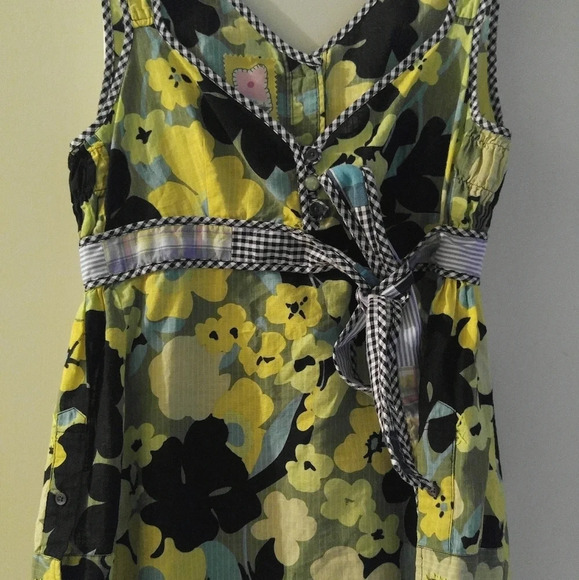 Free People Floral Blouse Multicolor  Top - Picture 1 of 8